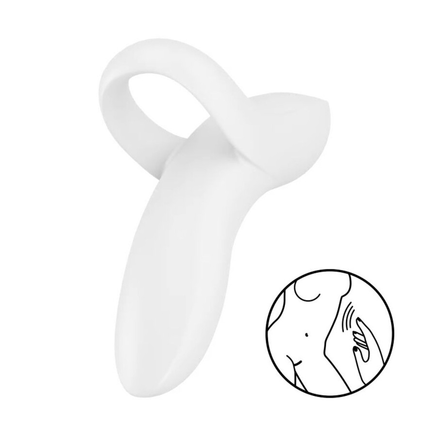 SATISFYER - VIBRATORE DA DITO BOLD LOVER ROSA